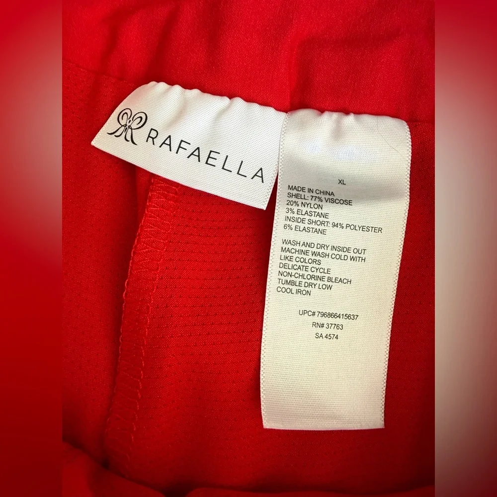 Rafaella Vibrant Red Skort - Picture 4 of 4